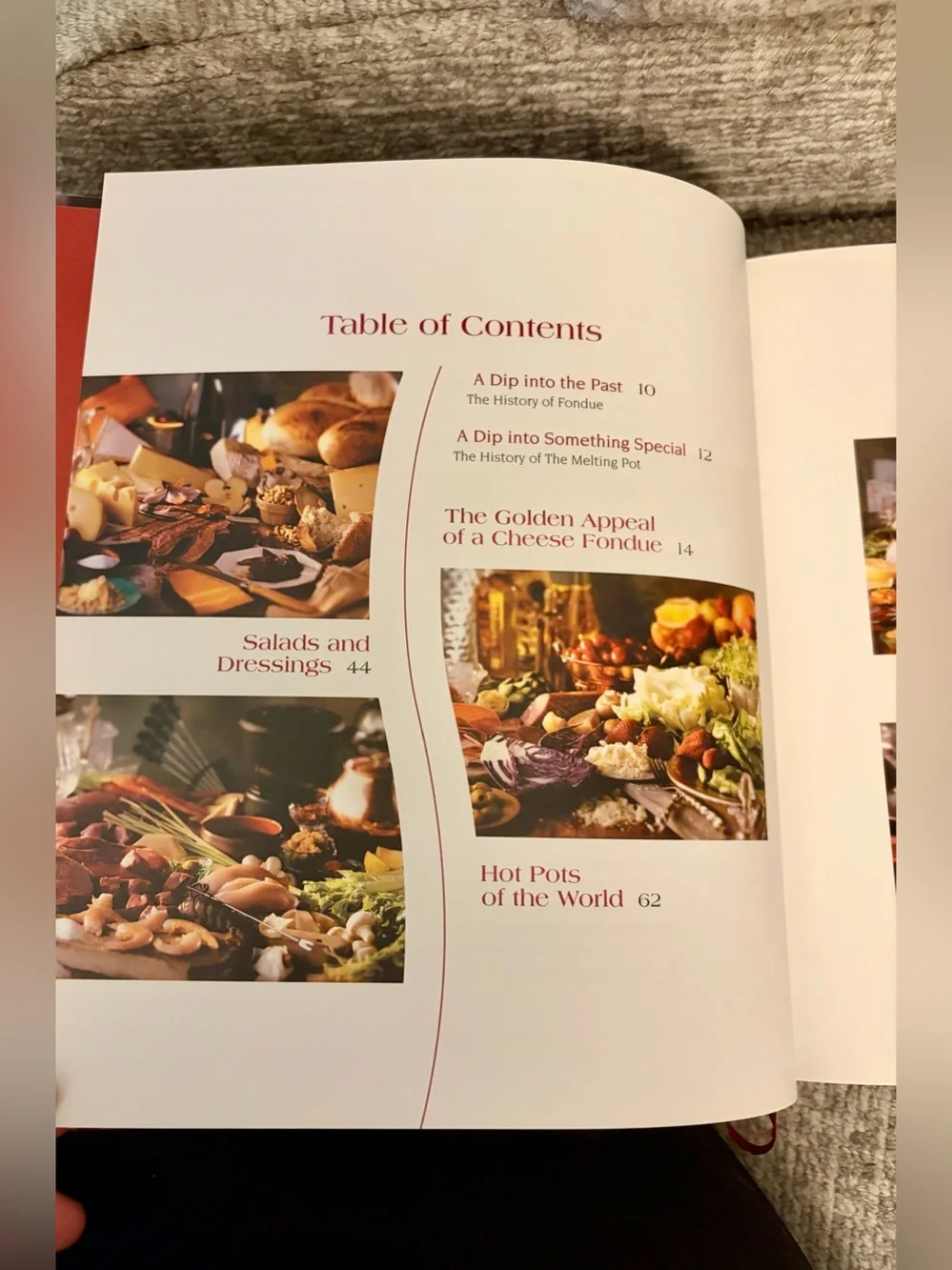 The Melting Pot fondue restaurant cookbook